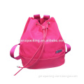 nylon purity drawstring backpack,stylish and peppy style nylon drawstring school backpack